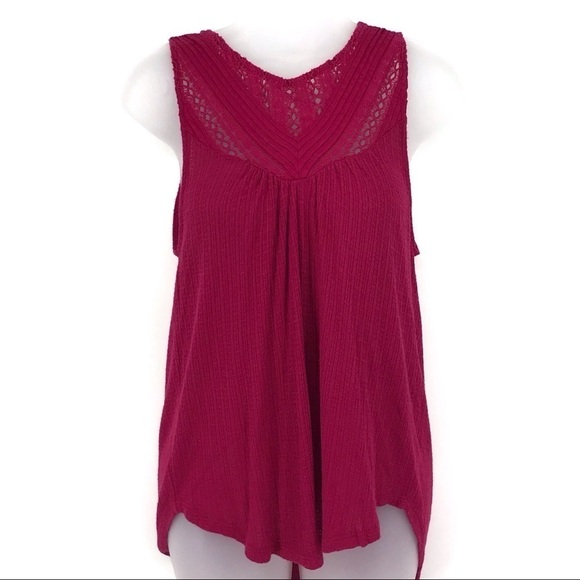 Lucky Brand Magenta Pink Tank Top - Picture 2 of 5